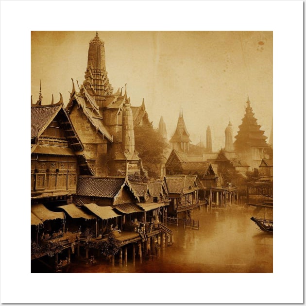 oude foto thailand Wall Art by rdbo2023